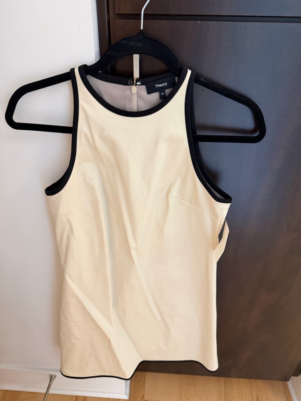 Theory Cotton-Blend Shift Dress